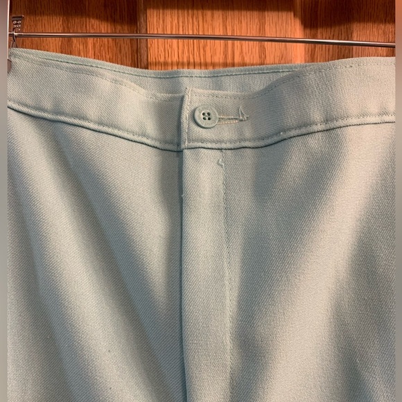 Vintage Levis Bend Over Pants 26W 40 Slacks Blue Tapered Leg Womens 25” Inseam - Picture 5 of 6